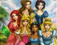 Disney princess hidden ABC online