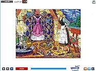 Princess Cinderella jigsaw puzzle hercegnős játékok